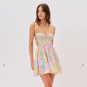 For Love and Lemons Emily Backless Dress xxs